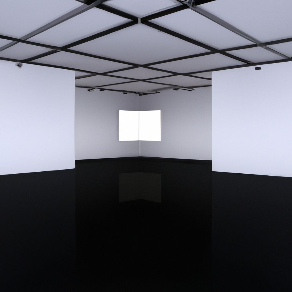 스튜디오 사이클로라마: 깨끗한 라인과 부드러운 음영