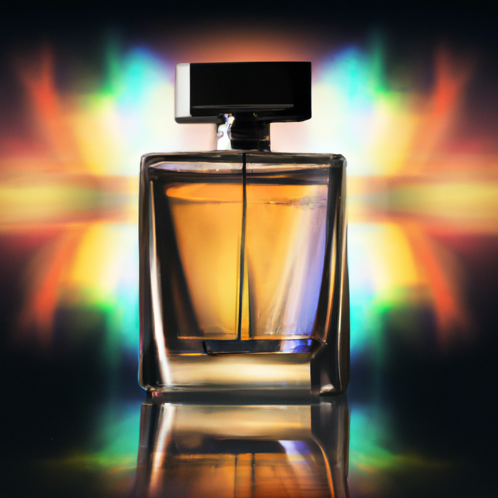 제품 촬영: 유리 향수병의 카우스틱과 반사 제어